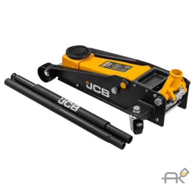 Домкрат aподкатной гидравлический двухпоршневой низкопрофильный Premium3т ( h min 75мм. h max 508мм JCB-TZA830003 (59877)